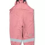 Sterntaler Kleinkind Unisex Regenhose Kinder Träger Regenträgerhose gefüttert - Wasserdicht mit Druckknopf und verschweißten Nähten - mittelgelb