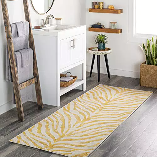 Surya Luanda Teppich Läufer - Moderner Boho Stil mit geometrischem Muster