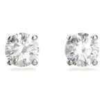 Swarovski Attract Ohrstecker Rundschliff Rhodiniert