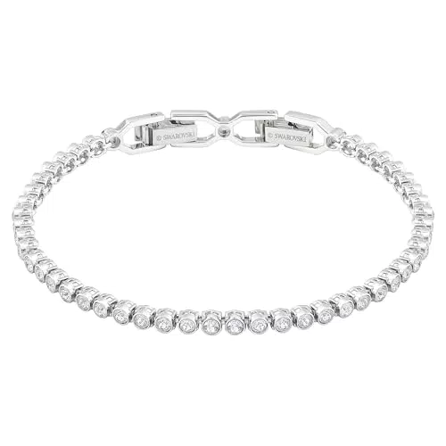 Swarovski Emily Armband - Elegantes Design aus rhodiniertem Material