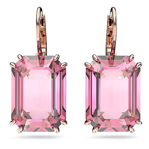 Swarovski Millenia Ohrstecker - Rosé Vergoldete Ohrringe mit Swarovski Kristall