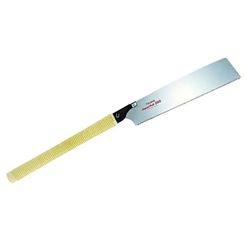 Tajima Japansäge Pull Classic JPR265C - Holzsäge mit Rattangriff und Schnellwechselsystem