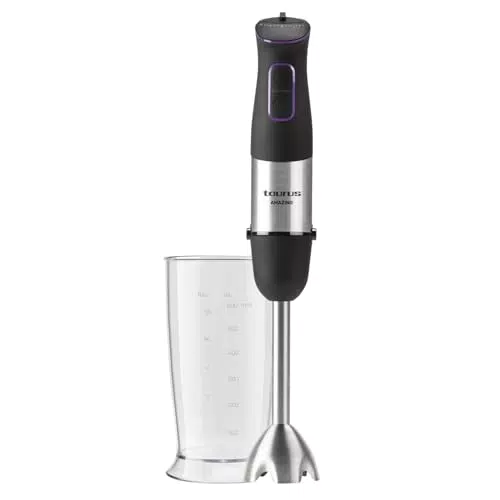 Taurus Stabmixer 1000W mit 20 Geschwindigkeitsstufen und Turbo-Funktion