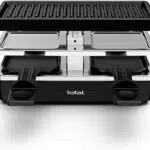 Tefal RE2308 Plug & Share Raclette mit Grillplatte und Antihaftbeschichtung