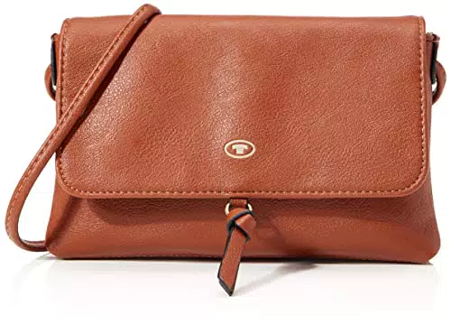 TOM TAILOR Luna Damen Umhängetasche Überschlagtasche Klein