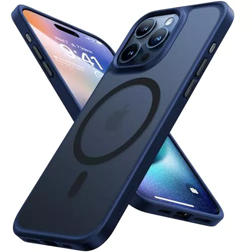 TORRAS Guardian-Mag Hülle für iPhone 15 Pro mit MagSafe - Stoßfest und Kratzfest