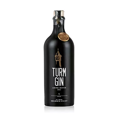 TURM GIN Limited Edition 2021 - Premium Bio-Gin aus Deutschland, 47% vol.