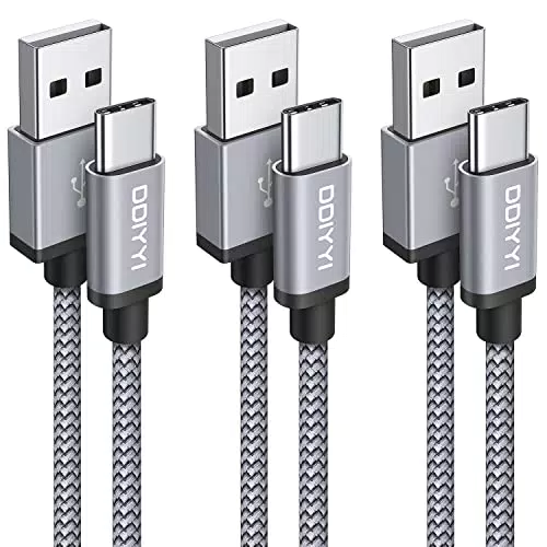 Samsung USB-C Kabel für Galaxy S24, S22, S10, A13, A55, A35, Pixel, iPhone 15