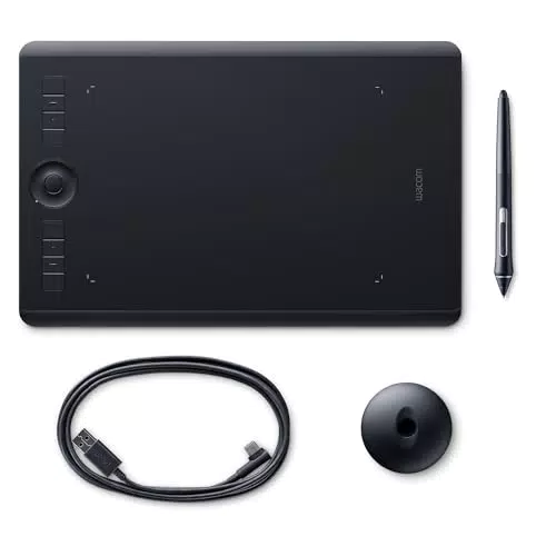 Wacom Intuos Pro Grafiktablett mit Pro Pen 2 für Windows und Apple