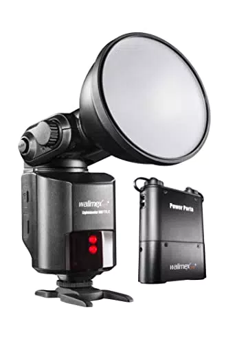 Walimex Pro Light Shooter 360 TTL Blitzgerät für Canon mit Zubehör