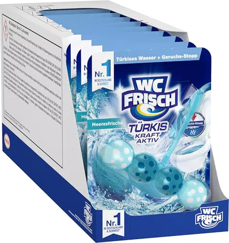 WC-Frisch Kraft Aktiv Türkisspüler für intensive Reinigung und Duft