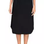 Wikoan Damen Unterrock Petticoat mit Spitzensaum und elastischer Taille