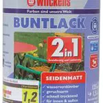 Wilckens 2in1 Acryl Buntlack für Innen und Außen, seidenmatt