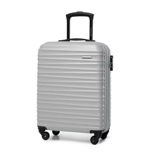 WITTCHEN Reisekoffer Hartschale Trolley mit 4 Spinner-Rollen und Zahlenschloss