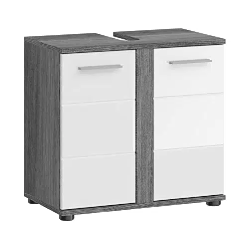 Xonox Badezimmer Waschbeckenunterschrank Blake X02B2705 Hochglanz Schrank