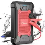 YABER Starthilfe Powerbank 2000A mit LED Taschenlampe, IP66 wasserdicht