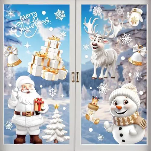 Weihnachts Fensterbilder – Dekoration für Kinderzimmer und festliche Anlässe