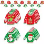 Weihnachtsbaum Anhänger - Mini Baumschmuck Geschenkanhänger für Weihnachten