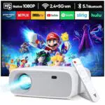 Hochleistungsbeamer 2024 – 4K Unterstützung, WiFi, Bluetooth, Full HD 1080P