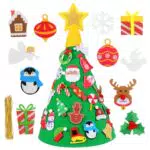Filz Weihnachtsbaum Dekoration für Kinder - DIY Party Accessoires