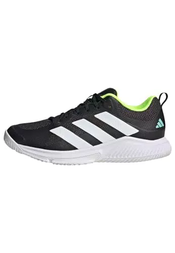 adidas Damen Court Team Bounce 2.0 Sneaker - Schwarz/Weiß/Aqua