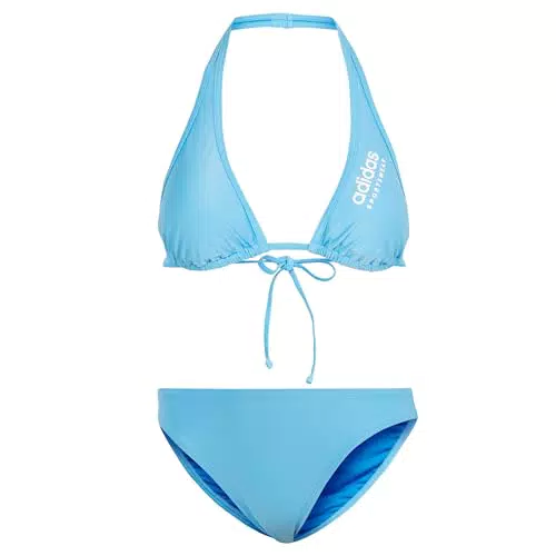 adidas Damen Halterneck Bikini Einteiler Badeanzug
