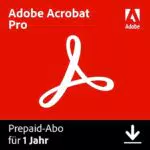 Adobe Acrobat Pro - 1 Jahr - Digital Download für PC und Mac