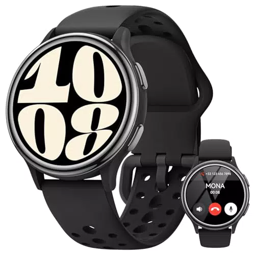 AIMIUVEI Smartwatch Damen mit Telefonfunktion und 100+ Sportmodi