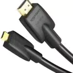 Amazon Basics Hochgeschwindigkeits-Micro-HDMI-Kabel 1.83 m, neuester Standard