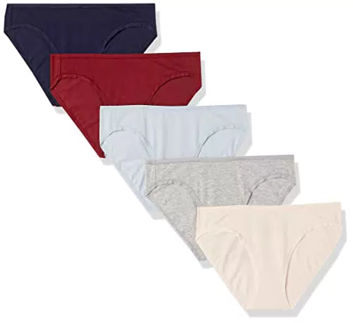 Amazon Essentials Damen Bikini-Unterhose aus Baumwolle