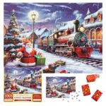 Angenster Adventskalender Puzzle 2024 für Erwachsene - Personalisierbares Geschenk