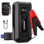 ANSODY Starthilfe Powerbank 3000A für 12V PKW - Batterie Booster Jump Starter