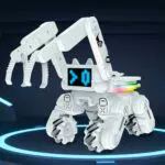 Aottom Robot Spielzeug mit LED und Fernbedienung für Kinder ab 4 Jahren
