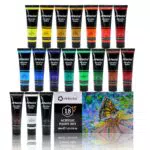 Artecho Acrylfarben Set – Wasserfeste, lichtechte und schnell trocknende Farben für kreative Projekte