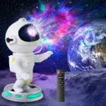 Astronaut LED Projektor mit Timer und Fernbedienung – 360° Rotationslampe für Kinder und Erwachsene