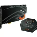 Asus Strix Raid DLX Gaming Soundkarte mit Kopfhörerverstärker und 124dB SNR