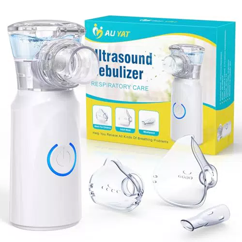AU YAT Inhalationsgerät für Erwachsene und Kinder - Tragbarer, leiser Inhalator
