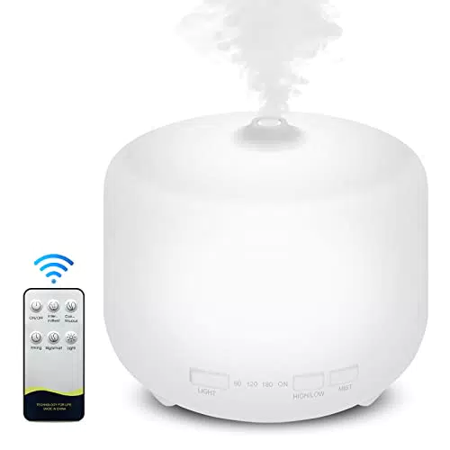 Austepax Aroma Diffuser Ultraschall Diffusor für ätherische Öle mit Fernbedienung