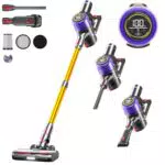 Avalsor Akku Staubsauger 550W mit Touchscreen und Anti-Tangle-Bürste