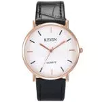 Avaner Armbanduhr für Damen und Herren – Modische Quarzuhr mit Lederarmband