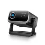 Beamer Mini Projektor Full HD 1080P mit WiFi, Bluetooth und Auto Trapezkorrektur