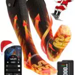 Beheizbare Socken mit APP Smart Control – 3 Temperaturstufen für Outdoor-Aktivitäten