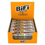 BiFi Pute Wurst Snack – Luftgetrocknete Fleischsticks mit Pfeffer, Koriander und Knoblauch