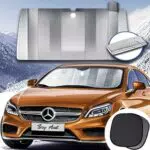 Big Ant Frontscheibenabdeckung für Auto, SUV und LKW – Wetterfest gegen Schnee und Frost
