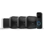 Blink Outdoor HD-Überwachungskamera mit Videotürklingel und Zwei-Wege-Audio