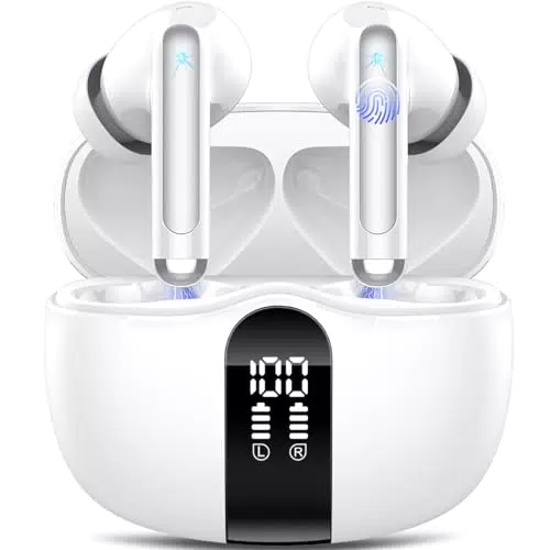Tukio Bluetooth Kopfhörer In Ear mit Noise Cancelling und 40H Spielzeit