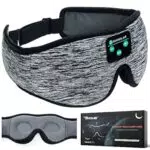 Boodlab 3D Schlafmaske mit HD Stereo Lautsprechern für Seitenschläfer und Reisen