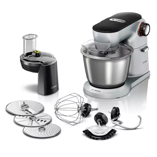 Bosch Küchenmaschine Serie 8 MUM9D33S11 mit Edelstahl-Schüssel und 1600 W