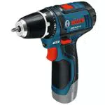 Bosch Professional GSR 12V-15 Akku Bohrschrauber mit Ladegerät und Zubehörset