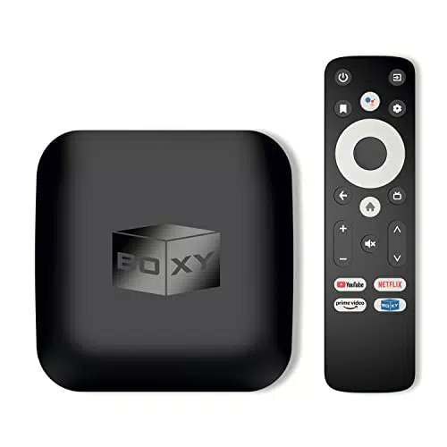 BOXY Android TV 11 Streaming Media Player mit Dolby Vision & Atmos, 4K Unterstützung